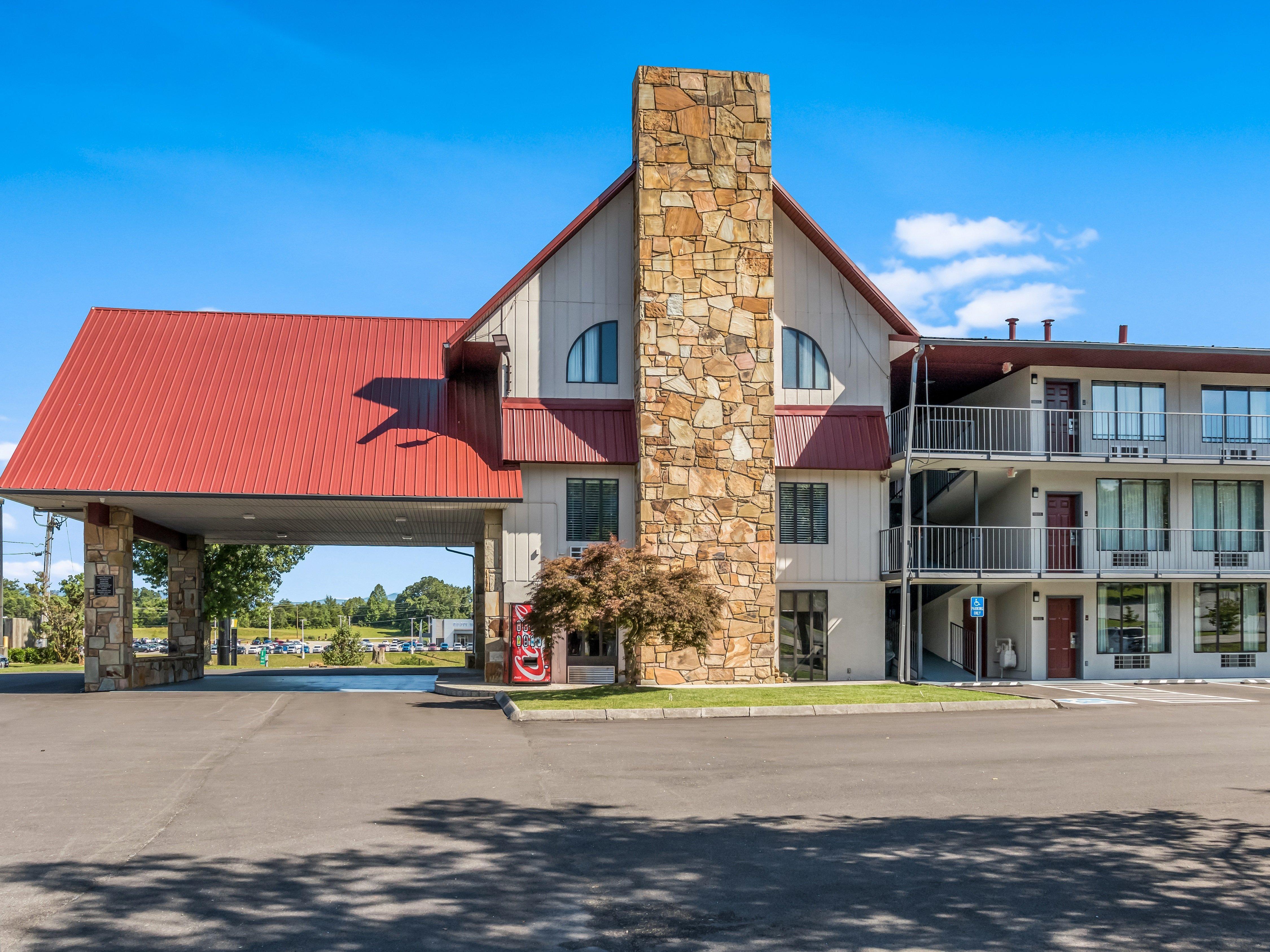 Red Roof Inn Dandridge Exterior foto