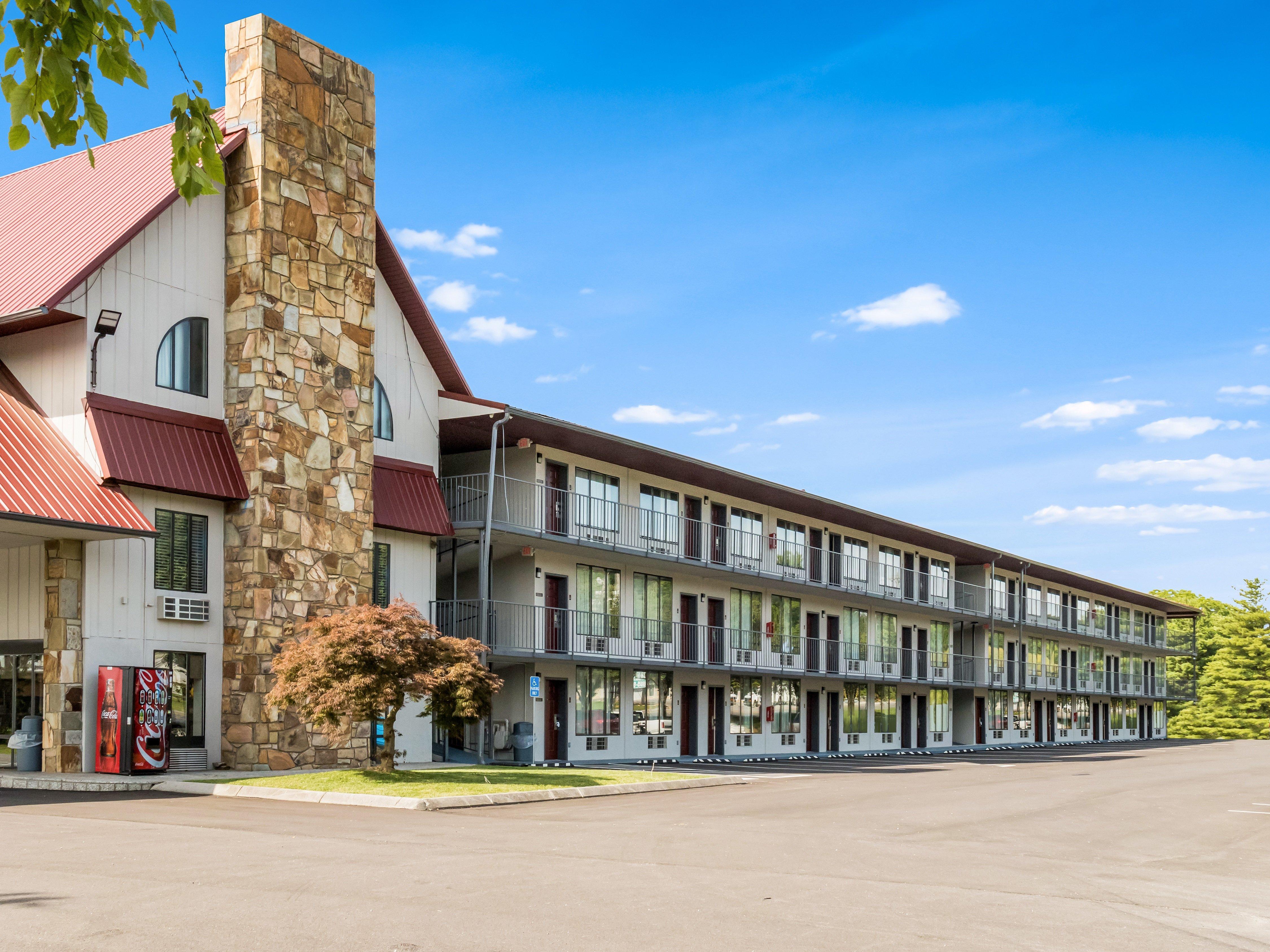 Red Roof Inn Dandridge Exterior foto